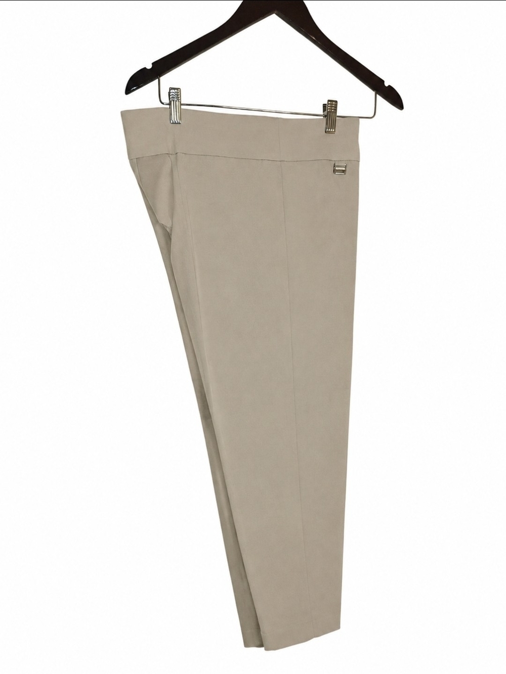 Alfani Straight-Leg Pull Up Pants in Beige